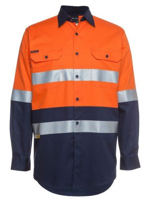 Hi Vis-D+N L/S 190G Shirt