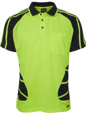 Hi Vis S/S Spider Polo