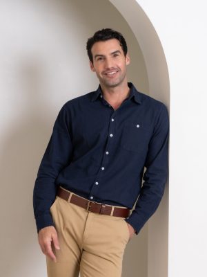 Men’s Floyd Long Sleeve in Navy