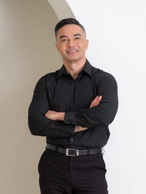 Nicholson Premium Poplin Long Sleeve Shirt In Black