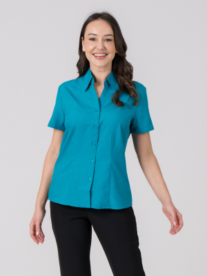 Ladies Plain Oasis Short Sleeve Shirt