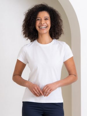 Ladies Ice Tee in White