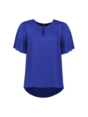 Vienna Womens Short Sleeve Blouse