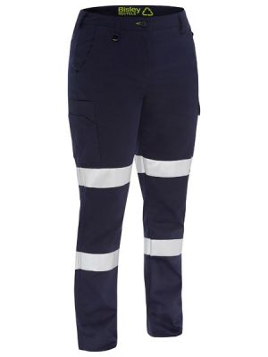 BISLEY RECYCLE WOMEN'S TAPED BIOMOTION CARGO WORK PANT