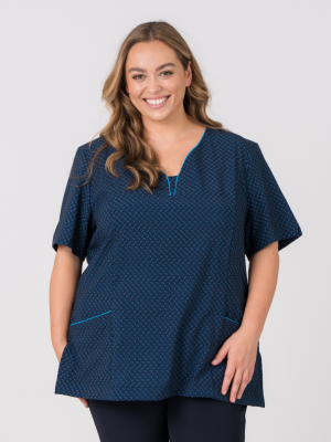 HEART PRINT TUNIC