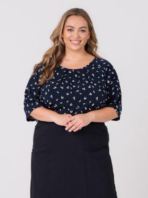 PETAL PRINT TOP