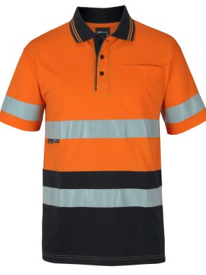 JB'S HI VIS (D+N) S/S COTTON POLO