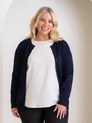 WOMENS CARDIGAN in Navy