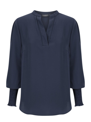 Navy MARNI 1/2 PLACKET TOP