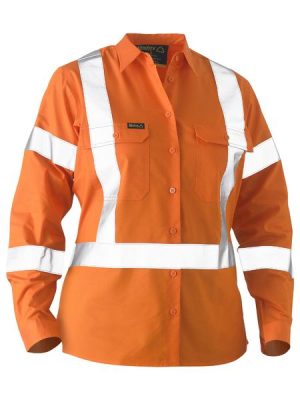 Women's Recycle X Taped Hi Vis Drill Shirt