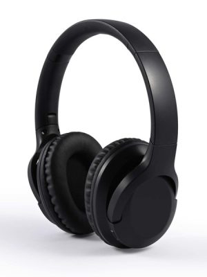 Black headphones merchandise