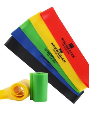 Latex free fitness resistance bands