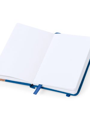 Blue Cork/PU Notebook Open Product image