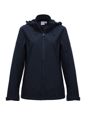 Womens Navy Atlas Jacket front