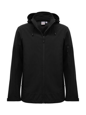 Mens Black Atlas Jacket Front
