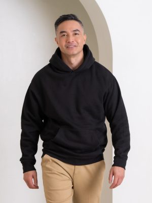 UNISEX SIGNATURE HOODIE in Black