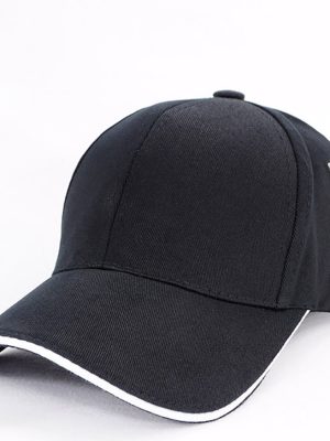 Black/white AH127 Organic Cotton Sandwich Cap