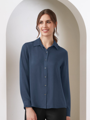 Womens Evelyn Long Sleeve Shirt