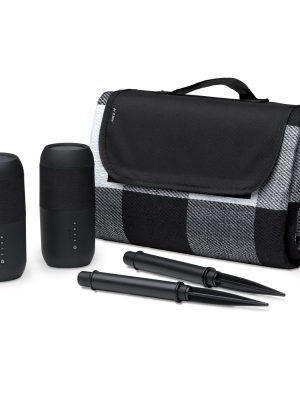 PORRS Rhythm and Rug Set - blanket and speakers