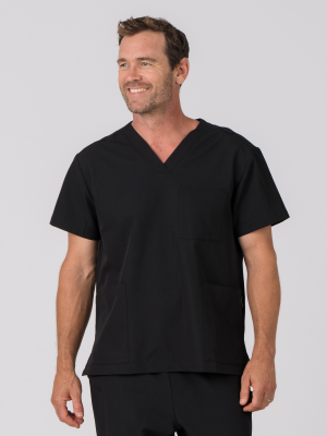unisex pulse scrub top cropped