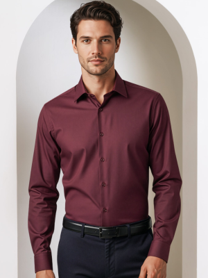 40320 Mens Hudson Long Sleeve Shirt