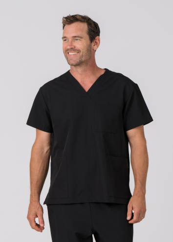 unisex pulse scrub top cropped